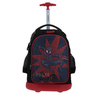 Mochila Grande Con Ruedas Y Luces Led Chenson Miles Morales Marvel DOTTE MM70288-3