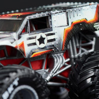 MONSTER JAM PACK 2 COCHES MARVEL METÁLICOS