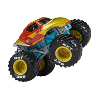 MONSTER JAM PACK 2 COCHES MARVEL METÁLICOS