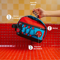 Lapicera Estuche Escolar Spiderman Yadatex MSM026-PC055A