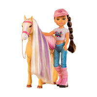 Nancy Un Dia Con Su Caballo