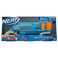 Pistola 16 Dardos Nerf Elite 2.0 Warden Db-8 26 Metros E9959