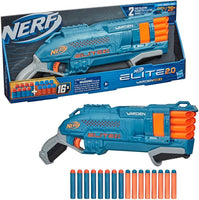 Pistola 16 Dardos Nerf Elite 2.0 Warden Db-8 26 Metros E9959