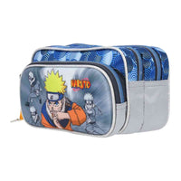 Lapicera Estuche Escolar Yadatex Naruto Shippuden Gris NTC038-PC059A