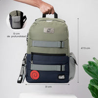 Mochila Naruto Shippuden Kakashi Porta Laptop Yadatex