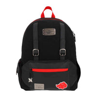 Mochila Grande Yadatex Naruto Shippuden Negro con Rojo NTS074-BP388A