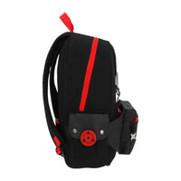 Mochila Grande Yadatex Naruto Shippuden Negro con Rojo NTS074-BP388A