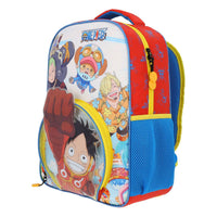 Mochila Grande Escolar One Piece Luffy y Amigos