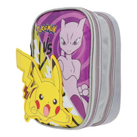 Lapicera Escolar Pokémon Pikachu y Mewtwo