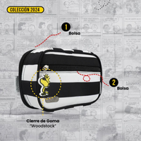 Lapicera Estuche Snoopy Black and White Yadatex