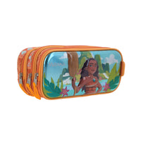 Lapicera Estuche Chenson Triple Cierre Disney Princesa Moana PR70747-O Mona