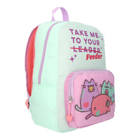 Mochila Grande Escolar Pusheen Tres Gatitos Yadatex
