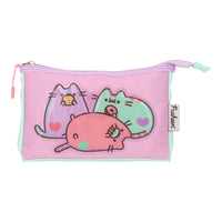 Lapicera Escolar Pusheen Tres Gatitos