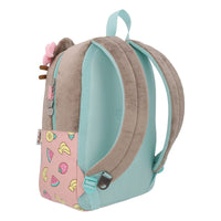 Mochila Grande Escolar Pusheen Frutas
