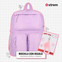 Mochila Xtrem Queens Lilac Porta Laptop