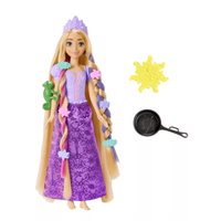 Muñeca Rapunzel Cabello Cuento de Hadas HLW18 Mattel