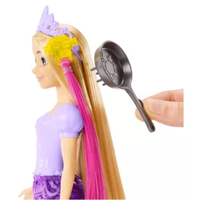 Muñeca Rapunzel Cabello Cuento de Hadas HLW18 Mattel