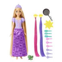 Muñeca Rapunzel Cabello Cuento de Hadas HLW18 Mattel