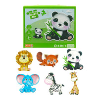 CYC Rompecabezas Infantil 36 Pzas 6 Figuras Juguete de Importacion SH22122421