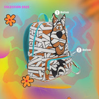 Mochila Grande Escolar Scooby Doo YADATEX SBD007-BP138A