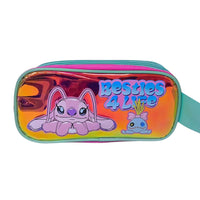 FM Lapicera Escolar Stitch Angela Rosa