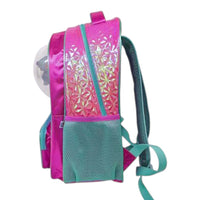 FM Mochila Grande Disney Stitch Rosa 3D