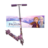 CYC Scooter Frozen Ana y Elsa Con Luz Plegable 3 Ruedas Juguete de Importacion T364125