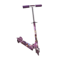 CYC Scooter Frozen Ana y Elsa Con Luz Plegable 3 Ruedas Juguete de Importacion T364125