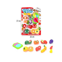 CYC Juego Cortar Frutas Velcro de Importación
