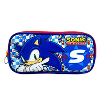 Lapicera Escolar Doble Cierre Ruz Sonic Niño BADE 178655