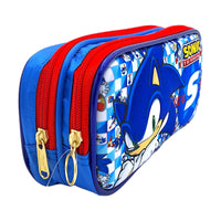 Lapicera Escolar Doble Cierre Ruz Sonic Niño BADE 178655