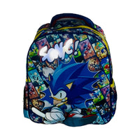 Mochila Escolar Grande Primaria Ruz Sonic Niño KULU 179437