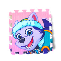CYC Tapete Didáctico Foamy Para Gateo Infantil 9 Pzas Paw Patrol SKY Juguete de Importacion T378990