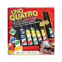 Mattel Games UNO Juego de Mesa Quatro HPF82