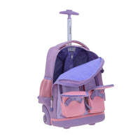Mochila Chenson Con Ruedas Y Luces Led Disney Princesas Ariel Escolar Primaria PR70635-V Stardust