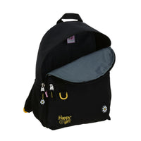 Kit Chenson Mochila Grande, Lonchera y Lapicera Escolar Happy Girl Porta Tablet HG71120-3 RITA