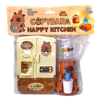CYC Set Cocina Refrigerador Capibara Juguete Importación
