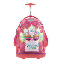 Mochila 3D Grande Chenson Baston y Ruedas Llama Happy Girl HG65935-P