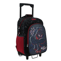 Mochila Grande Con Ruedas Chenson Miles Morales Marvel Drapo MM70294-3
