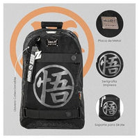 Mochila Negra Dragon Ball Z Goku Black con Portalaptop DBZ60BP-242 Yadatex