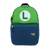 Mochila Escolar Grande Chenson Mario Bros Logo Luigi Tonsky MB66505-G