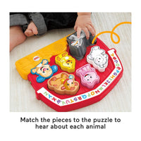 Rompecabezas Fisher-price Sonidos De Animales Granja CGN03 Mattel