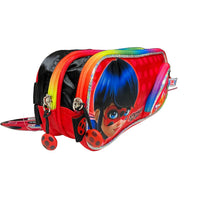 FM Lapicera Escolar Estuche Lady Bug Miraculus