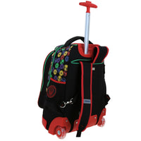 Mochila Grande Con Ruedas Y Luces Led Chenson Miles Morales Marvel Feiquer MM70322-3