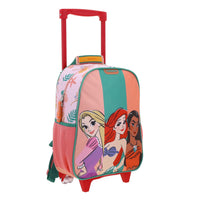 Mochila Chica Chenson Con Ruedas Preescolar Kinder Princesas PR70689-O Triunv