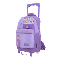 Mochila Grande Con Ruedas Chenson Disney Princesas Rapunzel PR70530-V Paski