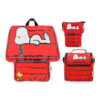 Set Mochila Porta Laptop Lonchera y Lapicera Snoopy Yadatex