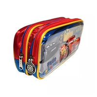 Lapicera Escolar Doble Cierre Ruz Cars Rayo McQueen 170557 Adyg