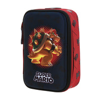 Lapicera Organizador Escolar Chenson Mario Bros Bowser MB70207-3 Bowie