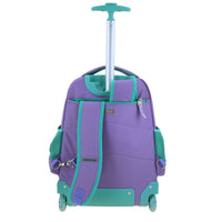 Mochila Chenson Con Ruedas Y Luces Led Disney Princesas Ariel Escolar Primaria PR70270-V Deeper